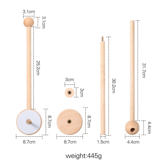 π Houten Houder voor Droommobiel