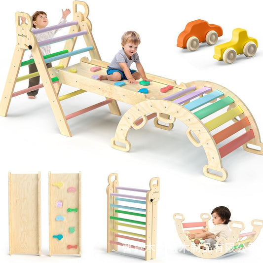 Houten babygym & klimset β natuurlijk spelplezier πΏπ§Έ