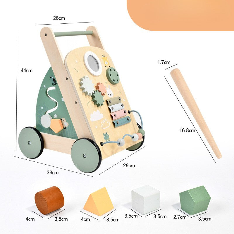 Houten Loopwagen 👶✨
