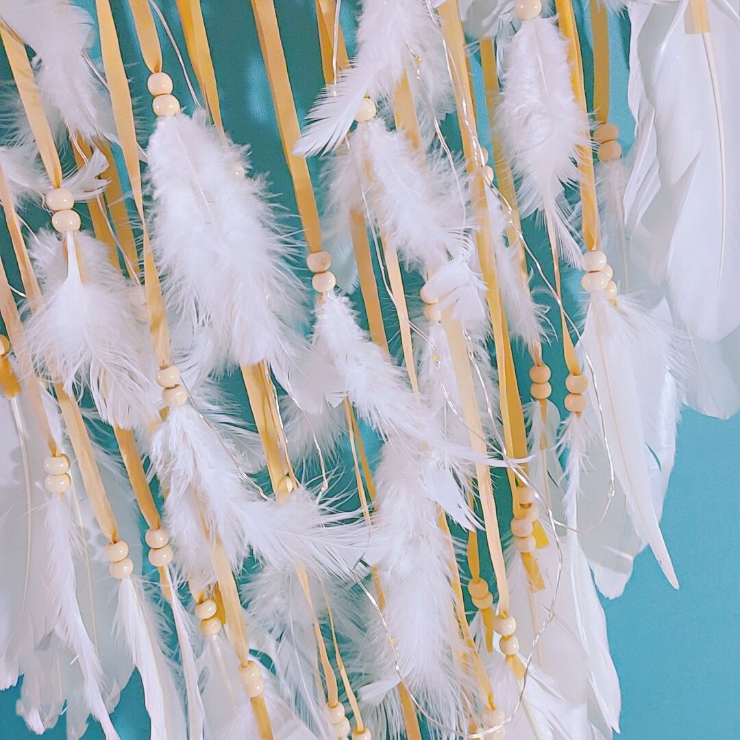 ✨ Dromenvanger Fantasy – Handgemaakt Gehaakt, Met of Zonder Lichtjes