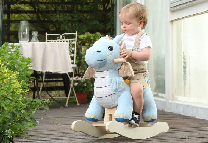 Houten Schommeldraak 🐉✨