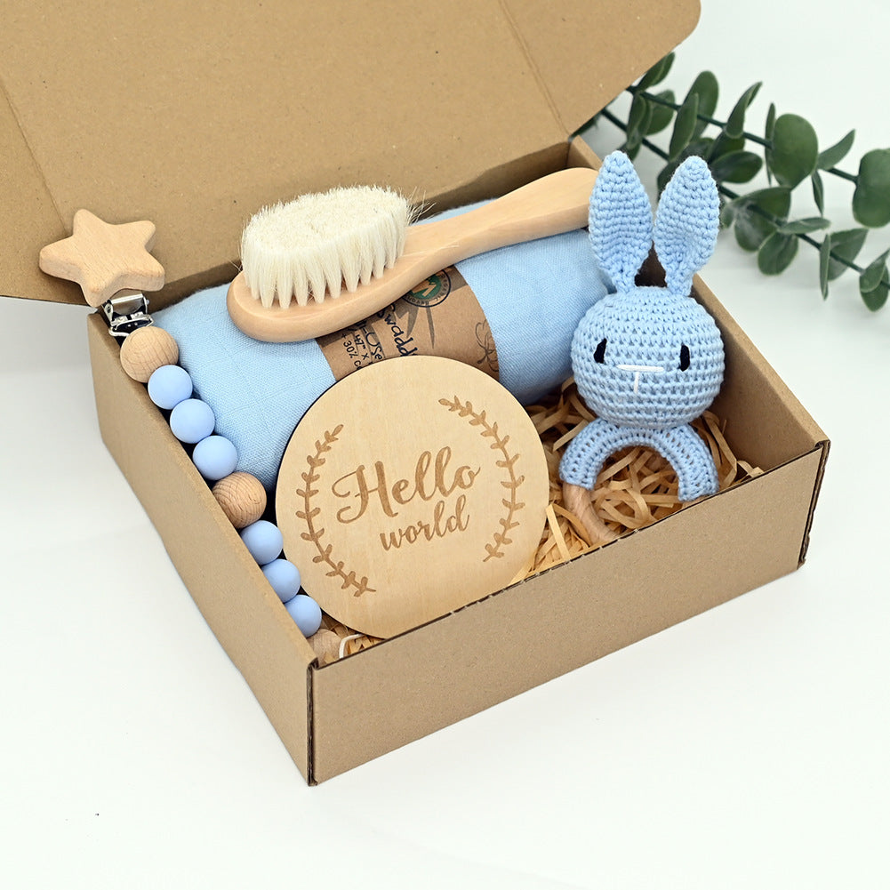 Hello World Giftset – Een Lief Welkom voor de Allerkleinsten 🩵