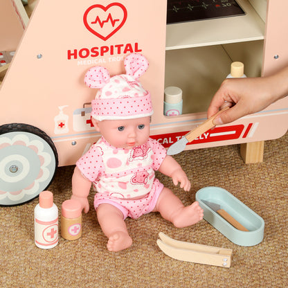 Verrijdbaar Houten Ziekenhuis 🏥✨