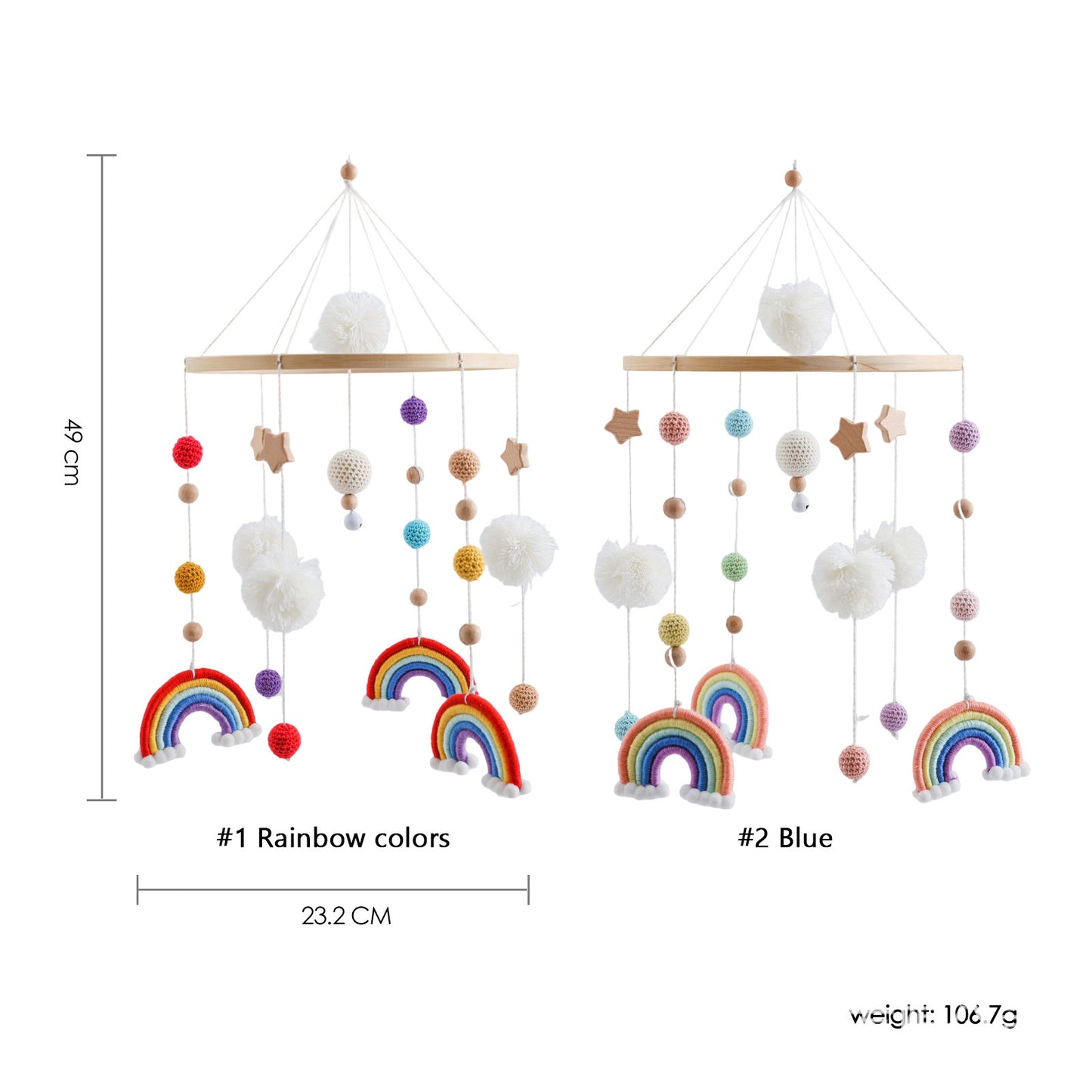 Droommobiel met Regenboogjes 🌈✨