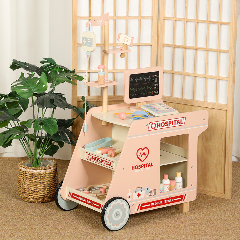 Verrijdbaar Houten Ziekenhuis 🏥✨