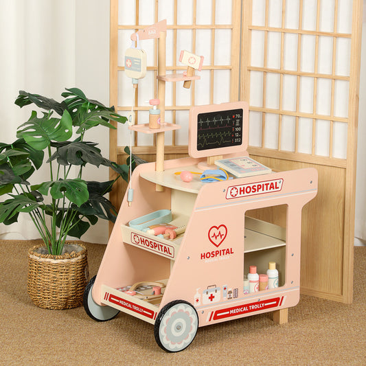 Verrijdbaar Houten Ziekenhuis 🏥✨