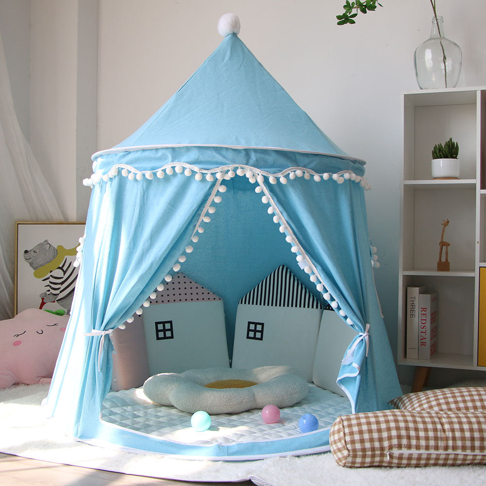 Katoenen speeltent – een knus plekje om te dromen ⛺🤍