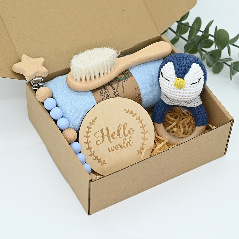Hello World Giftset – Een Lief Welkom voor de Allerkleinsten 🩵