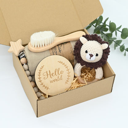 Hello World Giftset – Een Lief Welkom voor de Allerkleinsten 🤎