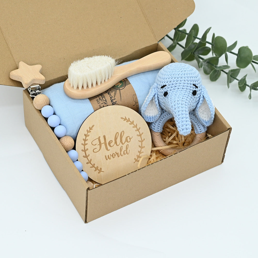 Hello World Giftset – Een Lief Welkom voor de Allerkleinsten 🩵