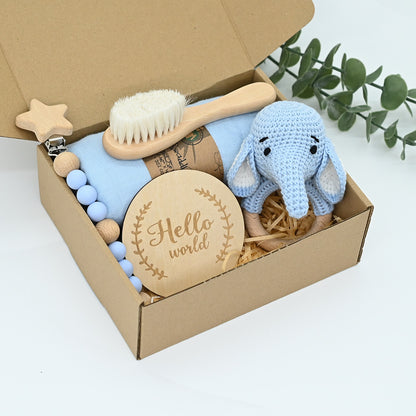 Hello World Giftset – Een Lief Welkom voor de Allerkleinsten 🩵