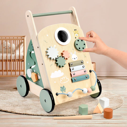 Houten Loopwagen 👶✨