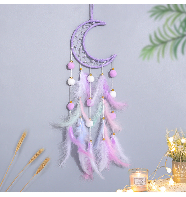 🌸 Dromenvanger met Veren en Windgong
