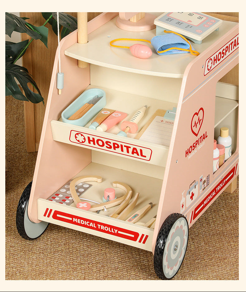 Verrijdbaar Houten Ziekenhuis 🏥✨