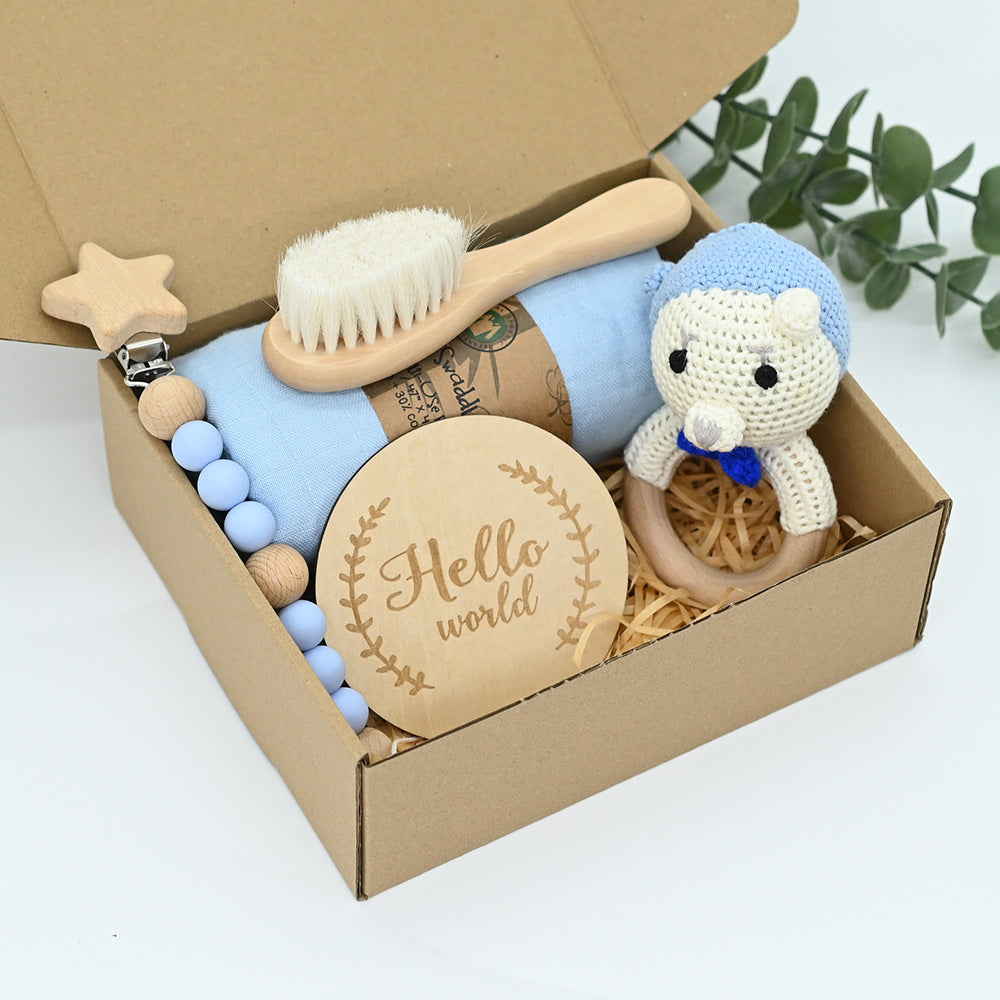 Hello World Giftset – Een Lief Welkom voor de Allerkleinsten 🩵
